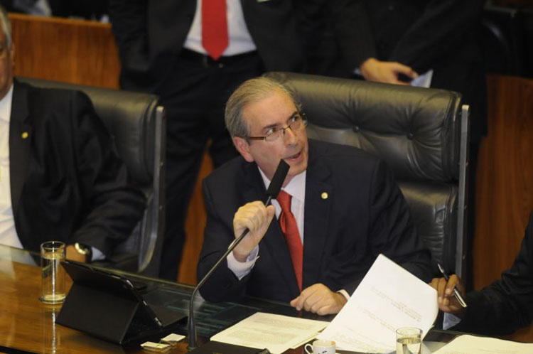 Eduardo Cunha, presidente da Câmara dos Deputados 