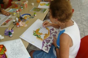 pintura a mão