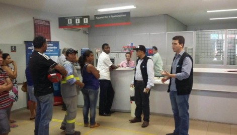 Procon fiscaliza bancos em Pinheiro