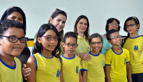 Mais de 500 &oacute;culos s&atilde;o entregues pelo Programa Sa&uacute;de na Escola