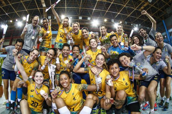 Brasil vence Cuba e é campeão do Pan-Americano de Handebol