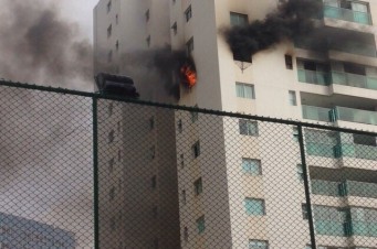 Incêndio Farol da Ilha