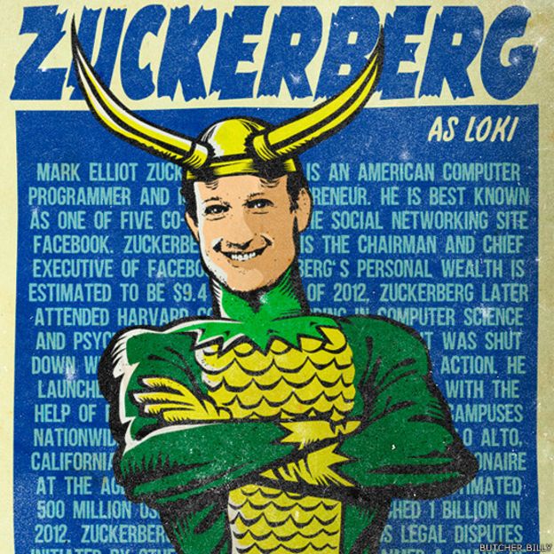 Zuckerberg é Loki, irmão de Thor
