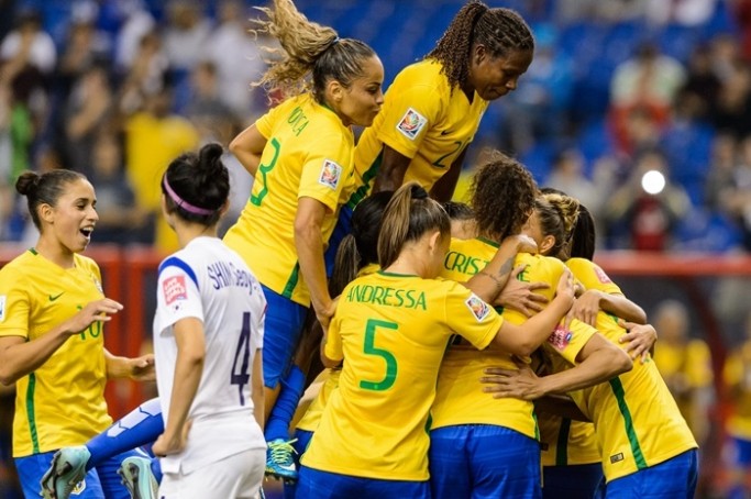Sele&ccedil;&atilde;o brasileira venceu a Coreia do Sul por 2 x 0