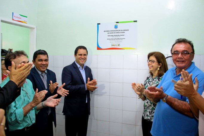 Prefeito Edivaldo entrega Unidade de Saúde da Família Amar reformada na Vila Fialho