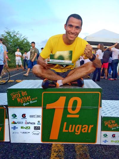 Leno N&oacute;brega, vencedor geral da corrida 2015