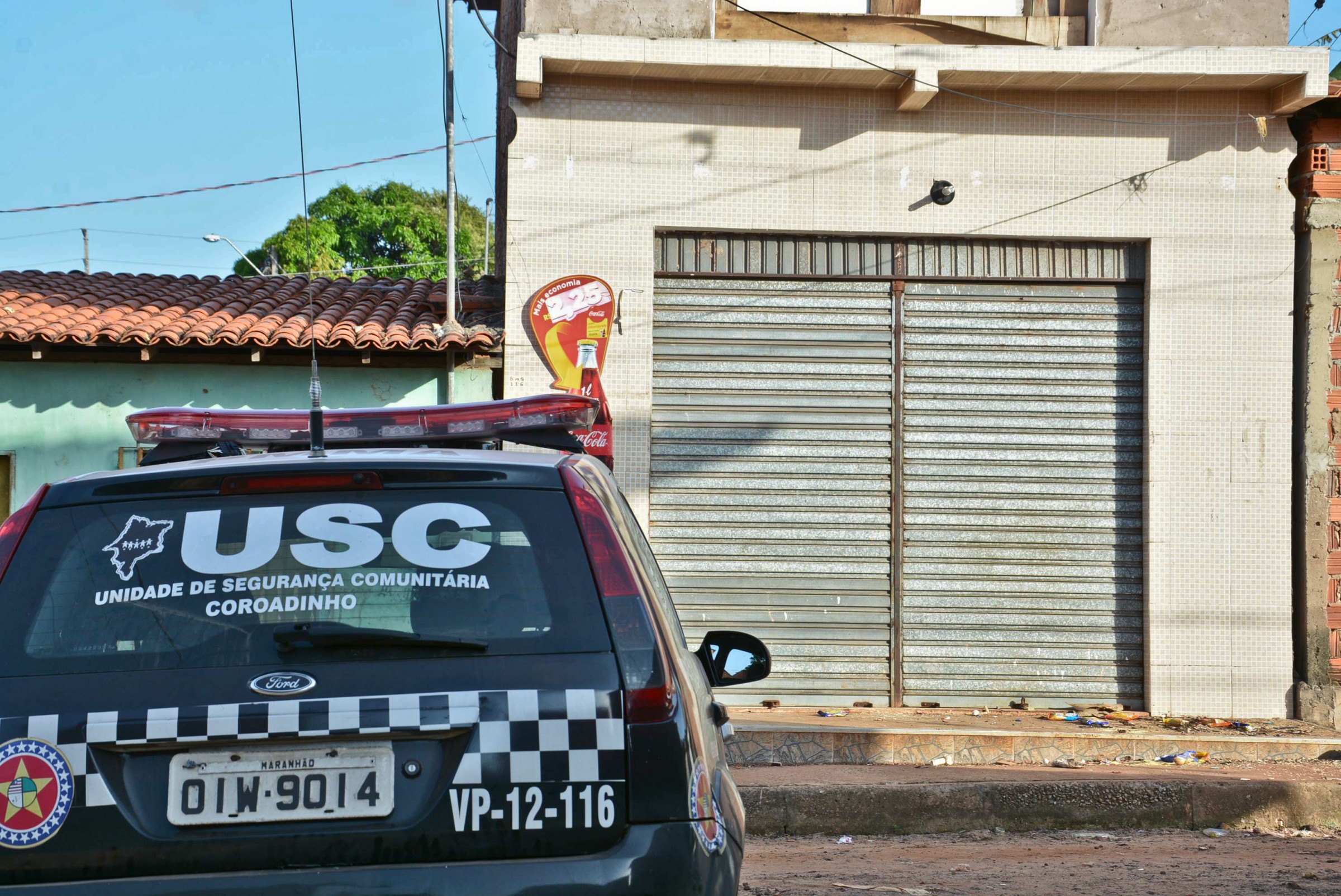 Devido à onda de violência no bairro (Vila Natal) Coroadinho, policiamento é reforçado.
