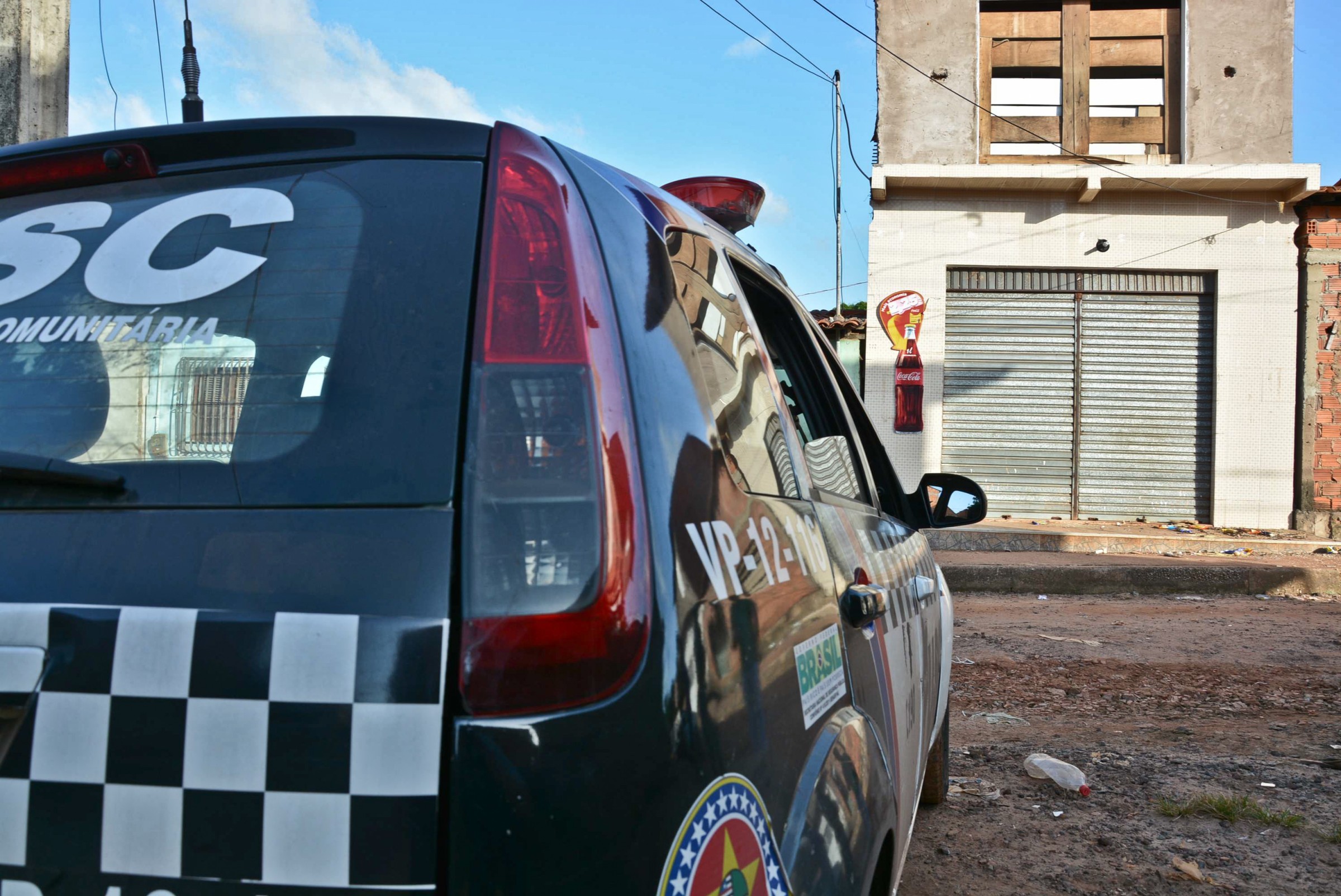 Devido à onda de violência no bairro (Vila Natal) Coroadinho, policiamento é reforçado.