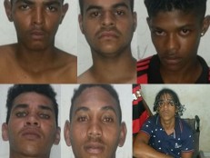 Seis suspeitos são presos com arma de fogo de grosso calibre