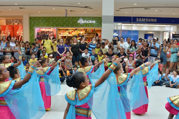 Estudantes da rede municipal promovem exposi&ccedil;&atilde;o em shopping de S&atilde;o Lu&iacute;s 