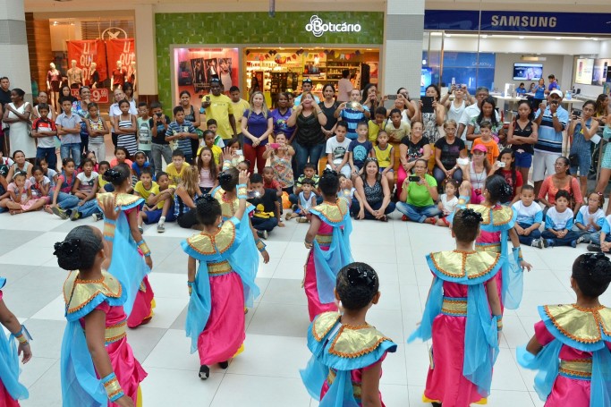 Estudantes da rede municipal promovem exposi&ccedil;&atilde;o em shopping de S&atilde;o Lu&iacute;s 