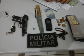 Prisão apos tentativa de assalto em Rosário