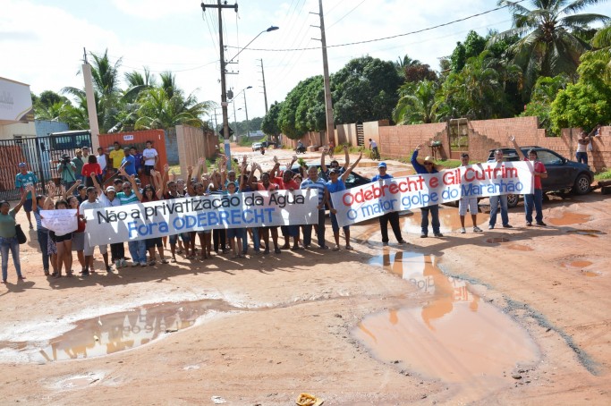 Protestos no Parque Vit&oacute;ria
