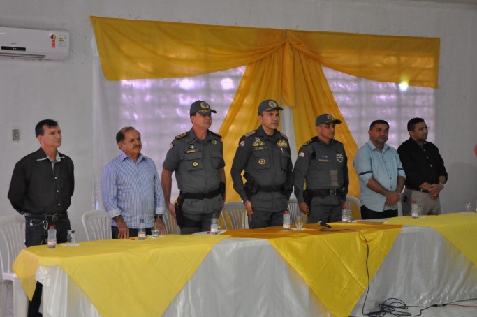 Pol&iacute;cia Militar empossa novo comandante da 13&ordf; Companhia Independente de Viana  7