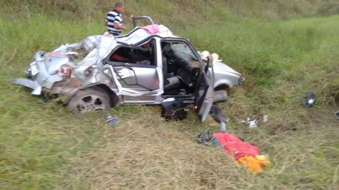 Acidente em Bom Jesus da Selva, no povoado Novo Bacabal, na BR 222, Km 610