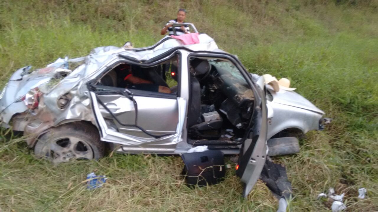 Acidente em Bom Jesus da Selva, no povoado Novo Bacabal, na BR 222, Km 610