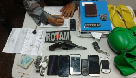 Pol&iacute;cia Militar prende suspeitos de assaltos em S&atilde;o Lu&iacute;s
