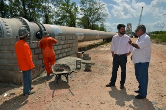 Governo est&aacute; concluindo implanta&ccedil;&atilde;o da nova adutora do Sistema Italu&iacute;s para beneficiar 100 bairros de S&atilde;o Lu&iacute;s