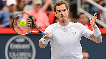 Andy Murray avan&ccedil;ou no Masters de Montreal