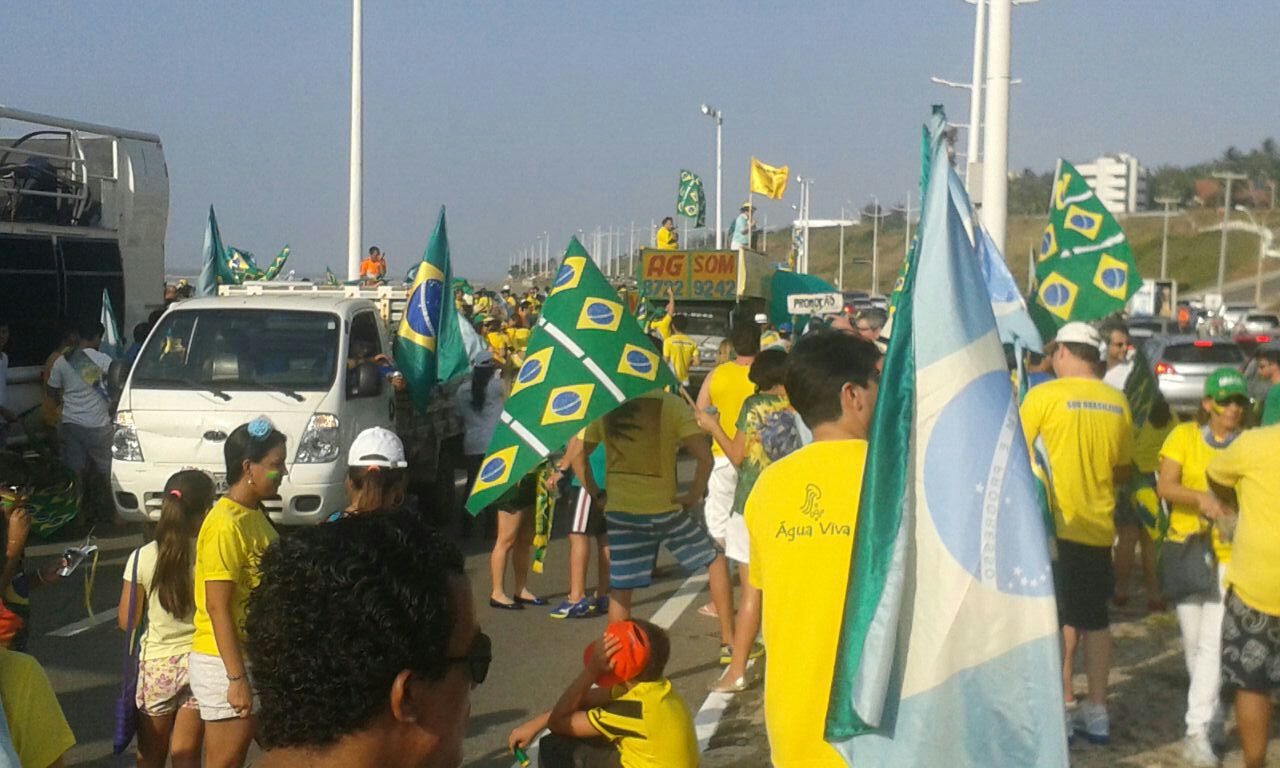 Manifestações em São Luís 16/08