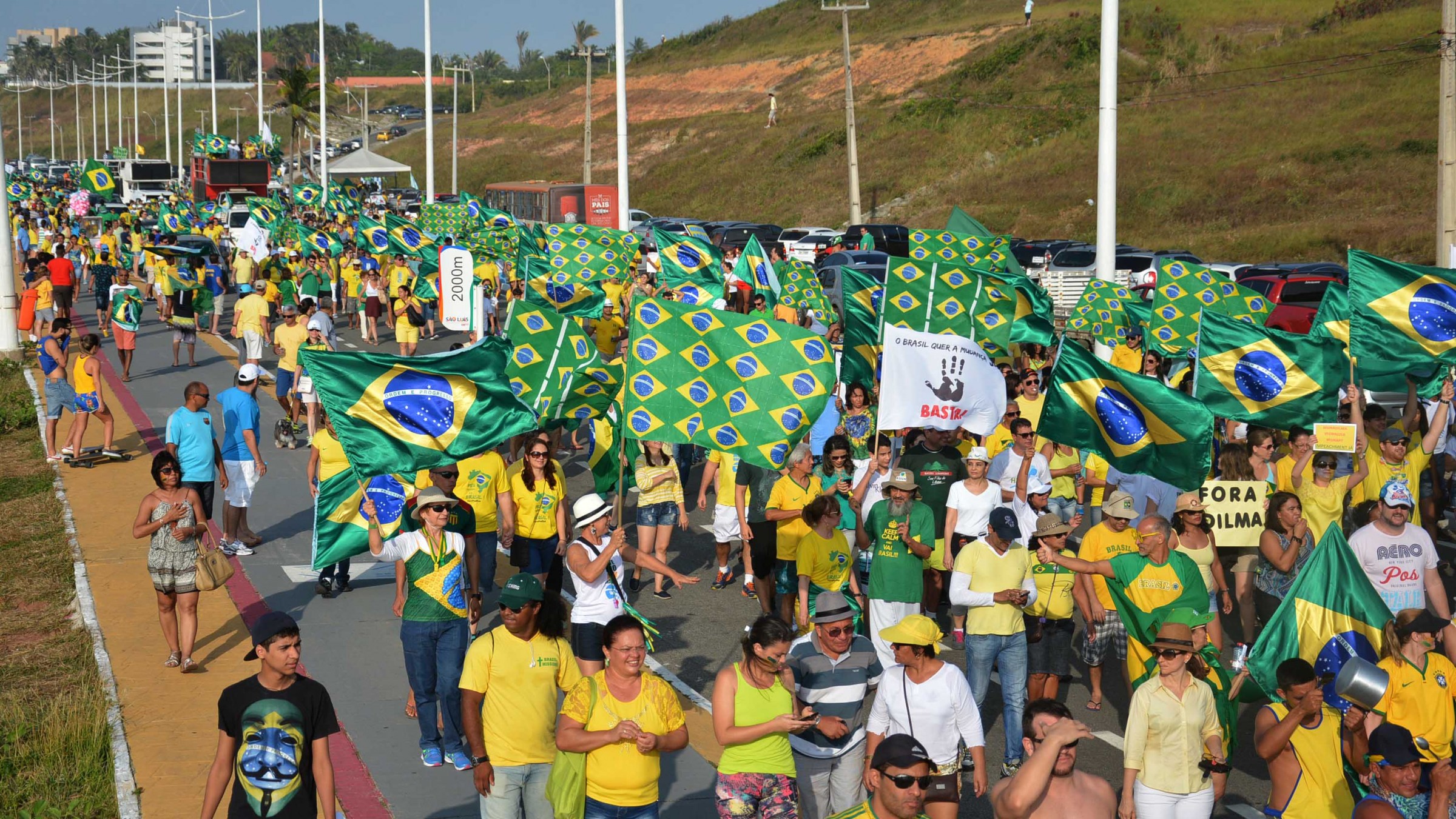 Marcha Brasil contra a Corrupção, manifestações do dia 16 de Agosto de 2015
