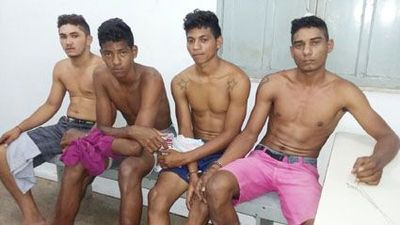 Jhoalif dos Santos Moreira, 23 anos; Jo&atilde;o Sousa Brito, 22 anos; Natanael Leal da Silva, 22 anos, e Nereu Leal da Silva, 21 anos