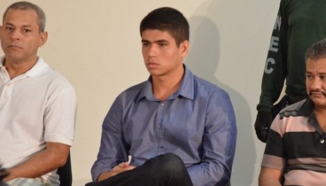 Acusados no caso Brunno Matos: Carlos Humberto Mar&atilde;o, Diego Henrique Mar&atilde;o Polary e o vigia Jo&atilde;o Jos&eacute; Nascimento Gomes