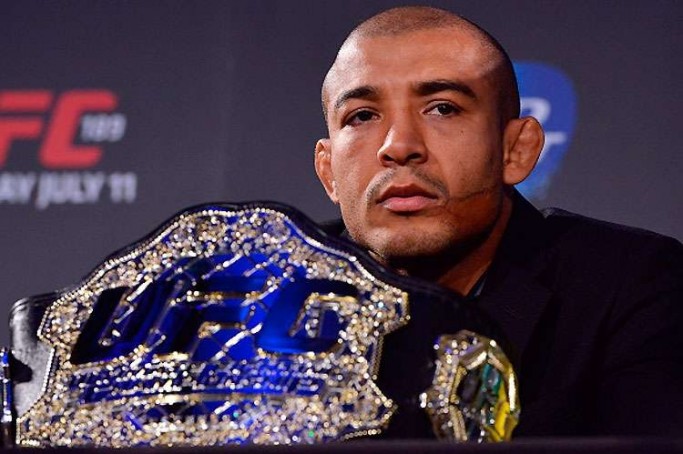Jos&eacute; Aldo e o cintur&atilde;o peso pena do UFC tem expectativa de vit&oacute;ria r&aacute;pida sobre Conor McGregor em Las Vegas