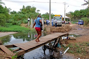 Obra da Ponte Pai In&aacute;cio abrir&aacute; mais uma via entre Turu e Parque Vit&oacute;ria