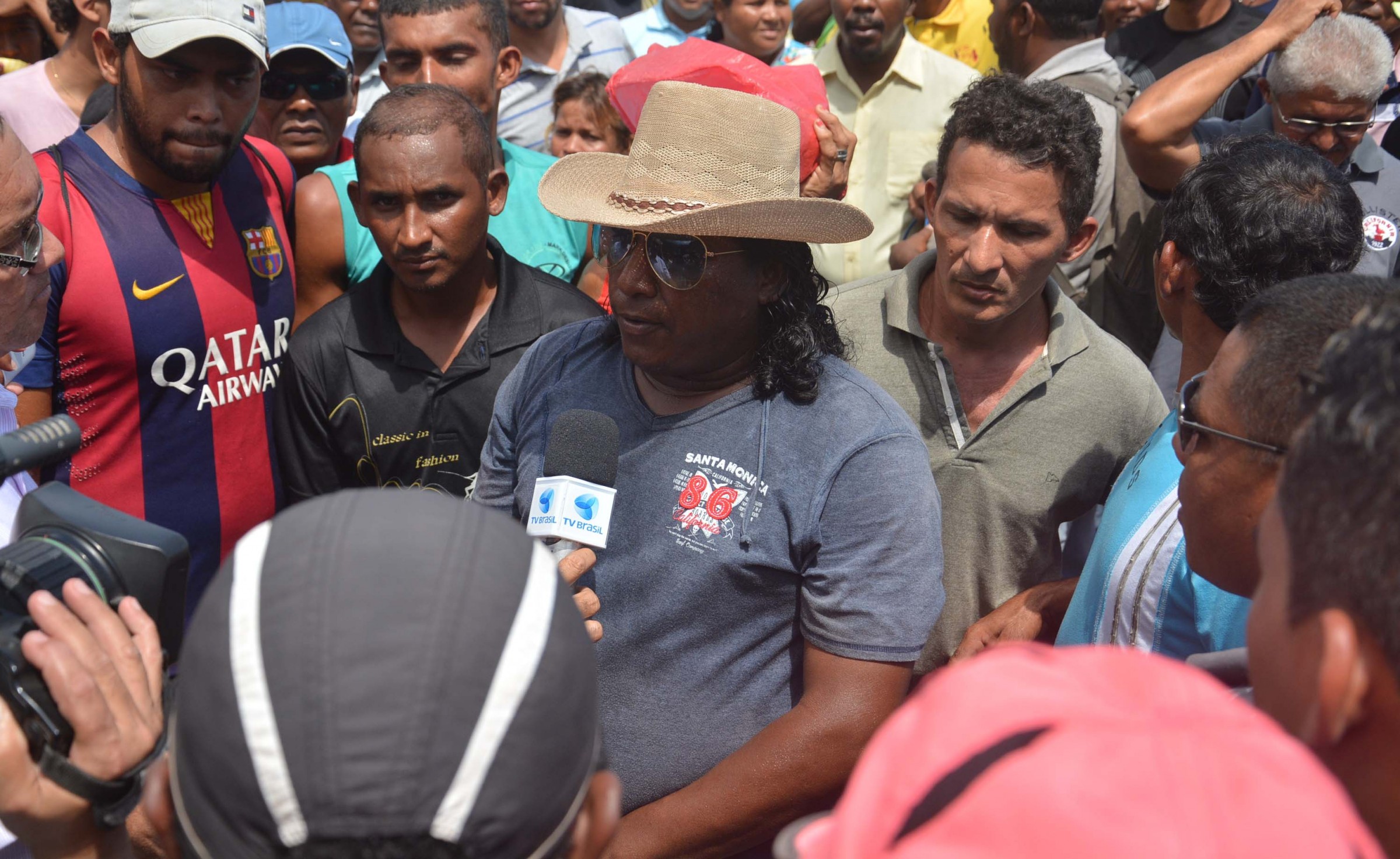 Protesto de moradores da Vila Nestor II