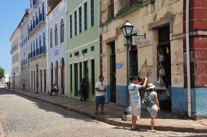 Rua Portugal no Centro Hist&oacute;rico