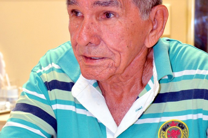 26/08/2015.Cr&eacute;dito:Karlos Geromy/OIMP/D.A.Press.Brasil.S&atilde;o Lu&iacute;s-MA. Augusto Parga ex-jogador do Ferrovi&aacute;rio de S&atilde;o Lu&iacute;s-MA.