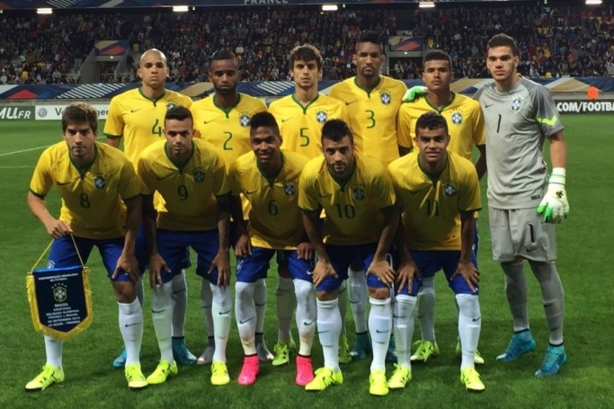 Sele&ccedil;&atilde;o Ol&iacute;mpica brasileira perde para a Fran&ccedil;a