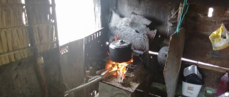As péssimas condições da escola