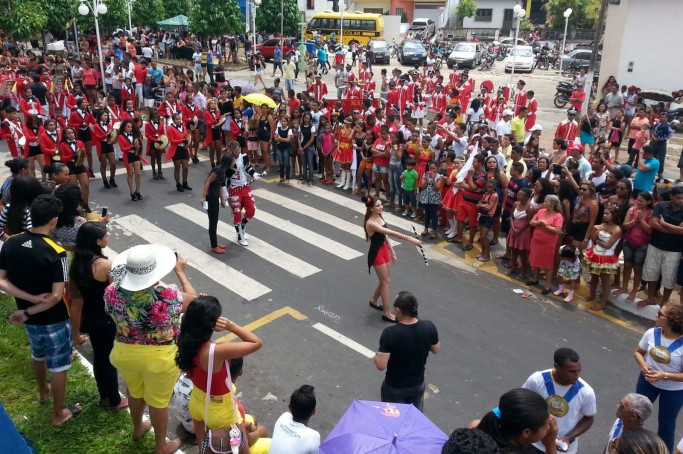 Na regional de Ros&aacute;rio, as escolas participaram de desfiles c&iacute;vicos