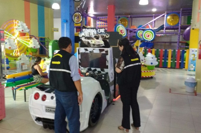 Equipe de fiscalização do Procon realizando fiscalizações em Imperatriz