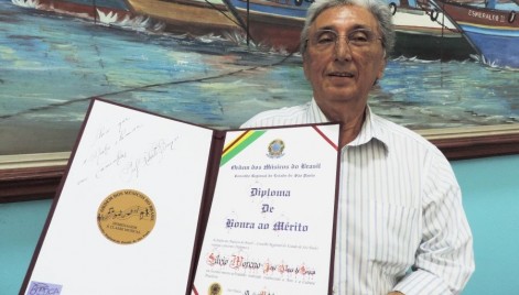 S&iacute;lvio Moreno &eacute; o &uacute;nico maranhense a receber o Diploma da OMB