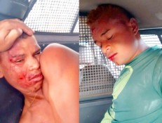 Wesley Maciel e Djarvison Viegas foram presos suspeitos da tentativa de assalto a &ocirc;nibus