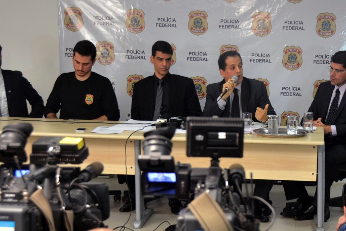 Coletiva de Imprensa na Polícia Federal