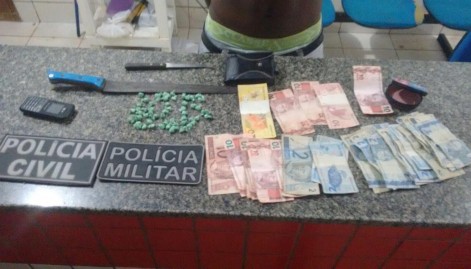 POLICIA CIVIL PRENDE SUSPEITO DE TR&Aacute;FICO EM CURURUPU