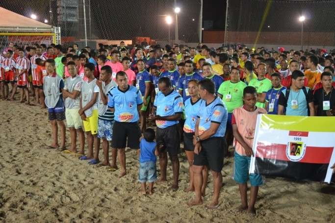 Abertura da Copa de Beach