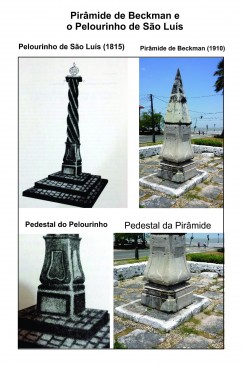 Pelourinho no lugar onde hoje &eacute; a Pir&acirc;mide de Beckman