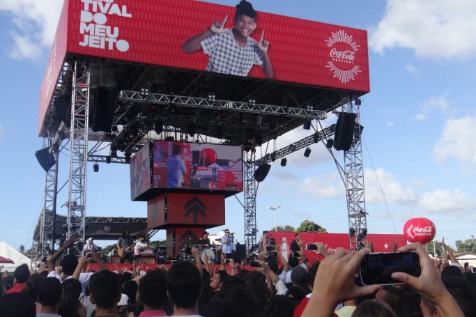 Coca-cola Festival anima o s&aacute;bado na capital