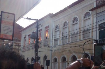 Inc&ecirc;ndio no pr&eacute;dio da Seplan
