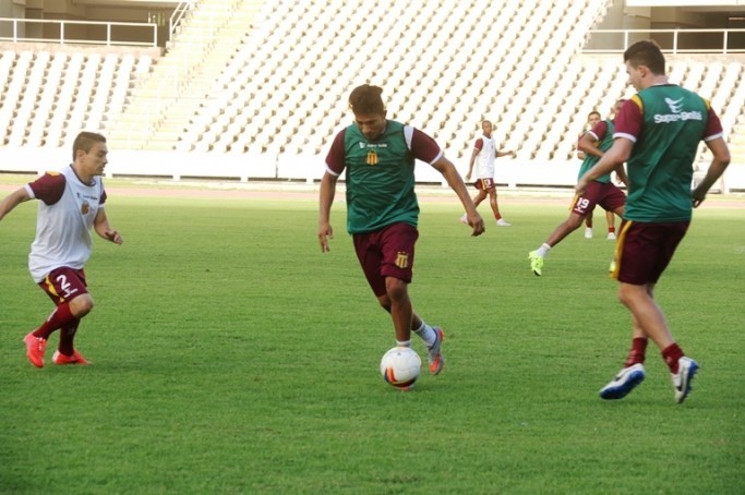 Treino do Sampaio Correa 