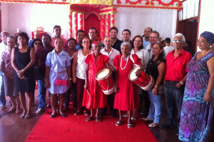 Secret&aacute;rio Felipe Camar&atilde;o e membros da Secretaria de Cultura estiveram Alc&acirc;ntara visitando os equipamentos culturais ligados &agrave; Secma