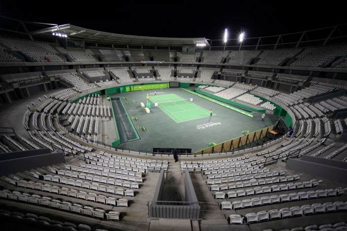 Primeiro teste do Parque Ol&iacute;mpico em Centro de T&ecirc;nis tem boa avalia&ccedil;&atilde;o