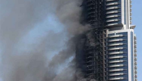 HOTEL PEGA FOGO EM DUBAI