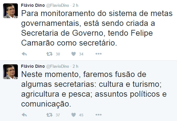 Twitter Flávio Dino