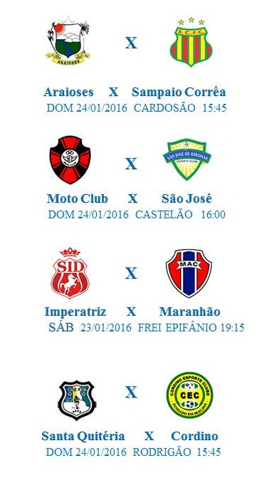 Campeonato Maranhense 1&ordf; Rodada